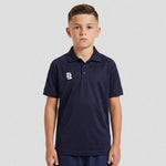 Stuart Surridge Dual Solid Colour Polo - Navy (Junior)