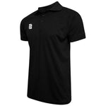 Stuart Surridge Women's Dual Solid Colour Polo Shirt - Black