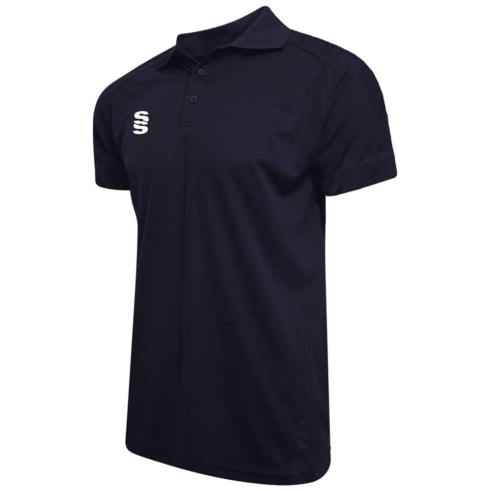 Stuart Surridge Women's Dual Solid Colour Polo Shirt - Navy