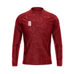Stuart Surridge Impact 1/4 Zip Performance Top - Red