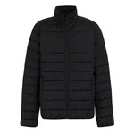 Black Regatta puffer jacket on a white background