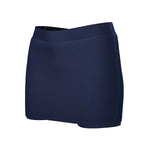 Navy blue skort on a white background
