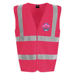 Pink Fire Brigade High Visibility Waistcoat