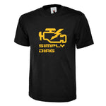 SimplyDiag Network Printed T-Shirt