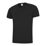 Uneek Classic V Neck T-shirt UC317 black