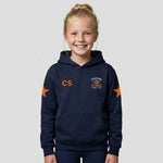 model wearing Cheshire Stars Netball Club Hoodie – Junior