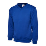 Royal blue Uneek Classic V-Neck Sweatshirt UC204