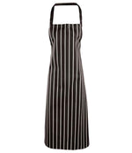 Stripe Apron black/white