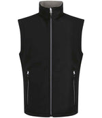 Regatta RG372 (TRA925) Ascender Two Layer Soft Shell Bodywarmer black/mineral grey