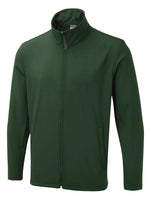 The UX Printable Soft Shell Jacket UX10 bottle green