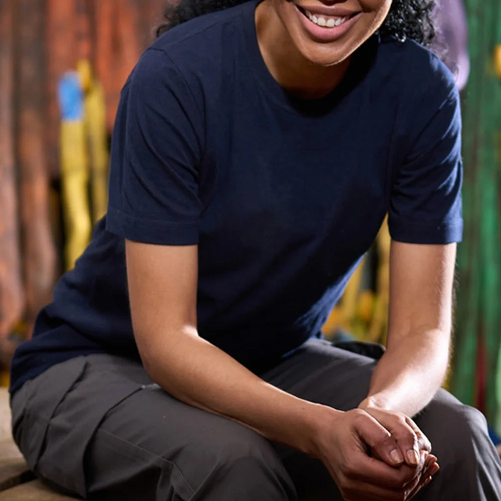 The Orn Ladies Plover T-Shirt 1006 in Navy