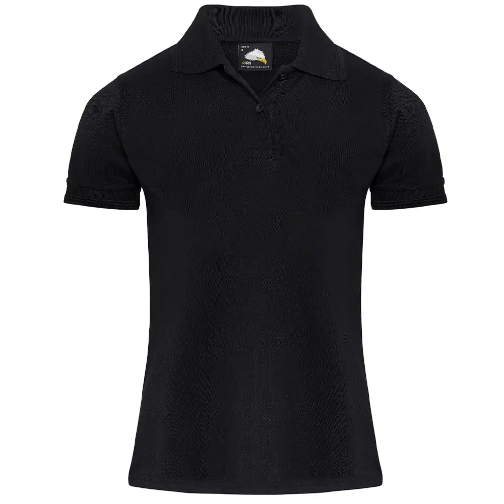 Ladies Eagle Polo Shirt - Black