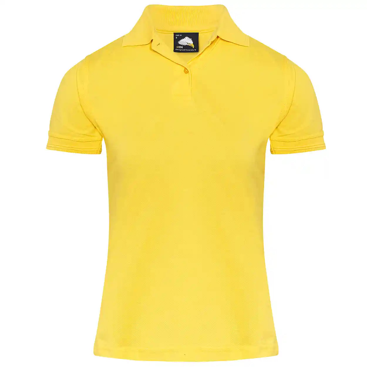 Orn Ladies Eagle Polo Shirt 1160 - Yellow
