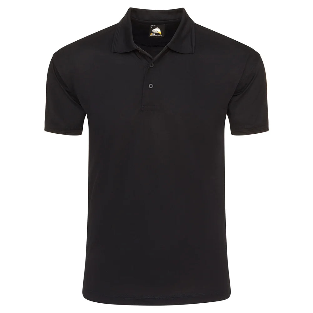 Oriole Wicking Polo Shirt in Navy