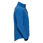 A side view of a Azure Russell Soft Shell Jacket