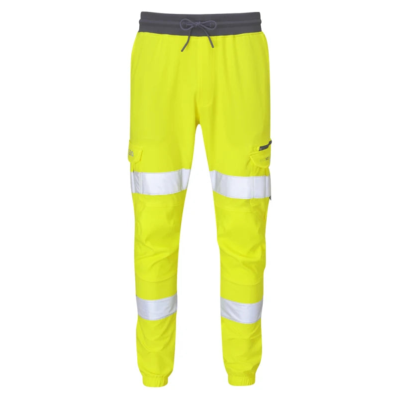Hawkridge Stretch Performance Trousers in Orange/Yellow