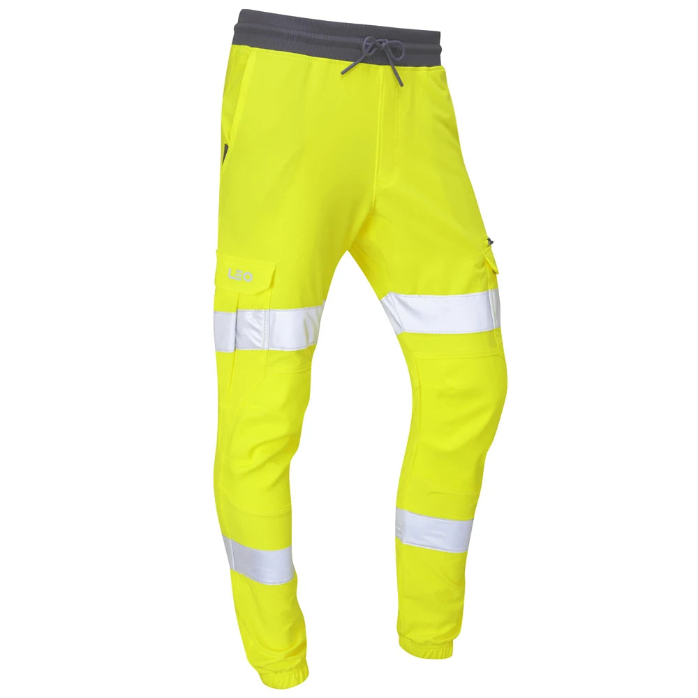 Hawkridge Stretch Performance Trousers in Yellow side view