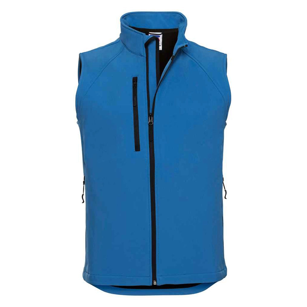 Azure Russell Soft Shell Gilet