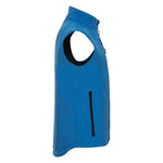 Side view of Azure Russell Soft Shell Gilet