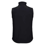 A black Russell Soft Shell Gilet