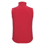 A red back Russell Soft Shell Gilet
