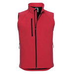 A Red Russell Soft Shell Gilet