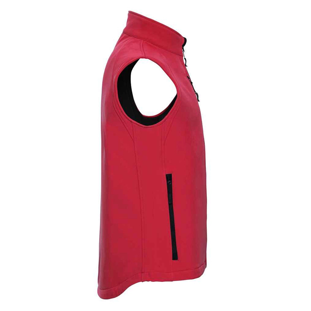A side view of Russell Soft Shell Gilet