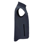 Side view of French Navy Russell Soft Shell Gilet