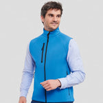 Model wearing a Russell Soft Shell Gilet