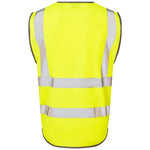 Lynton Superior Waistcoat in yellow rear
