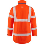 Marisco Leo Hi Vis Waterproof in orange rear