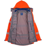 Marisco Leo Hi Vis Waterproof in orange interior