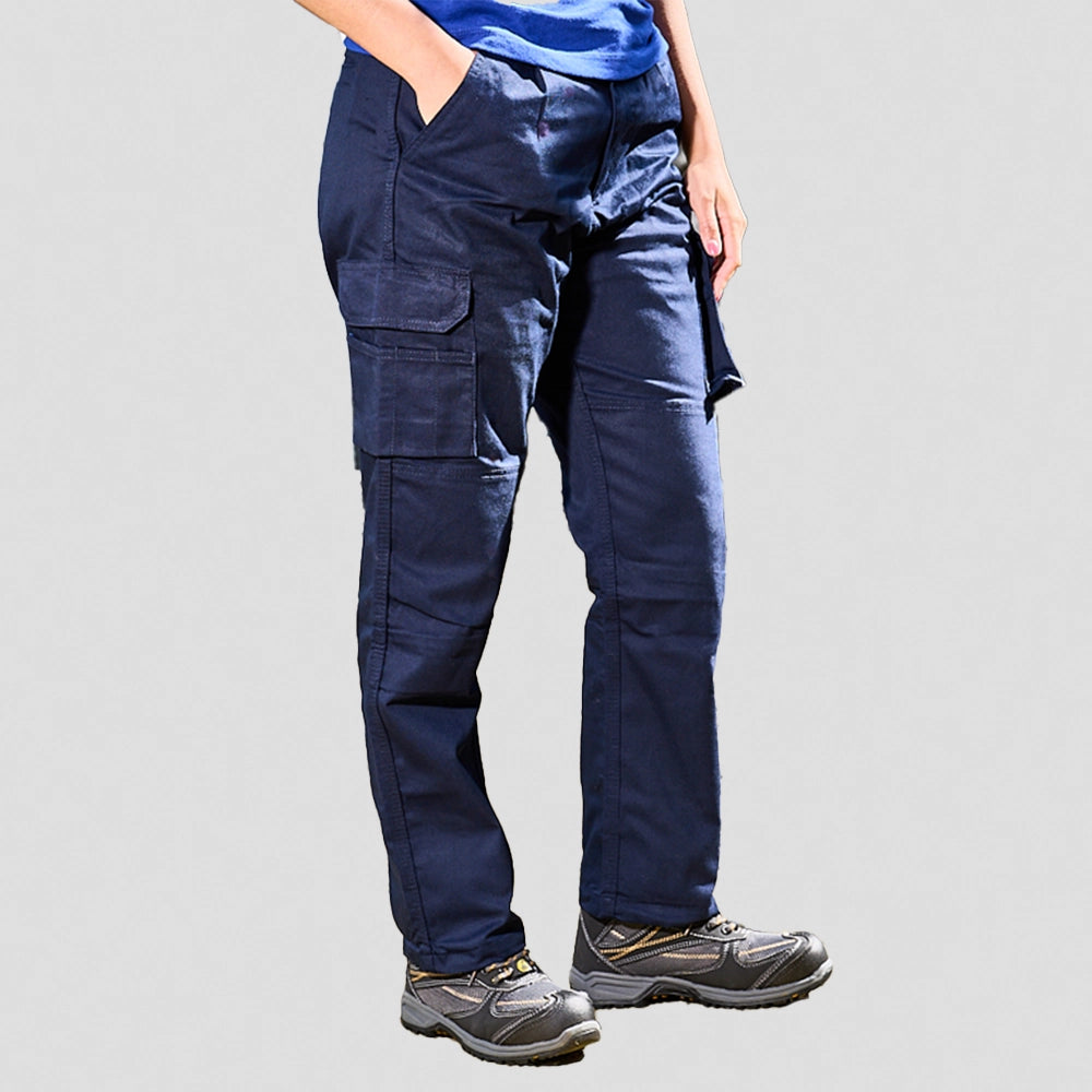 model wearing Ladies Condor Kneepad Trousers