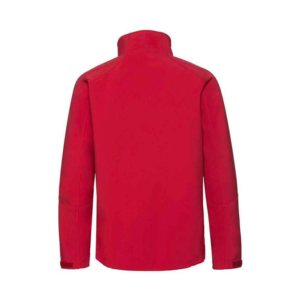 A Red Russell Bionic Soft Shell Jacket