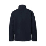 A Back view of a Navy Russell Bionic Soft Shell Jacket