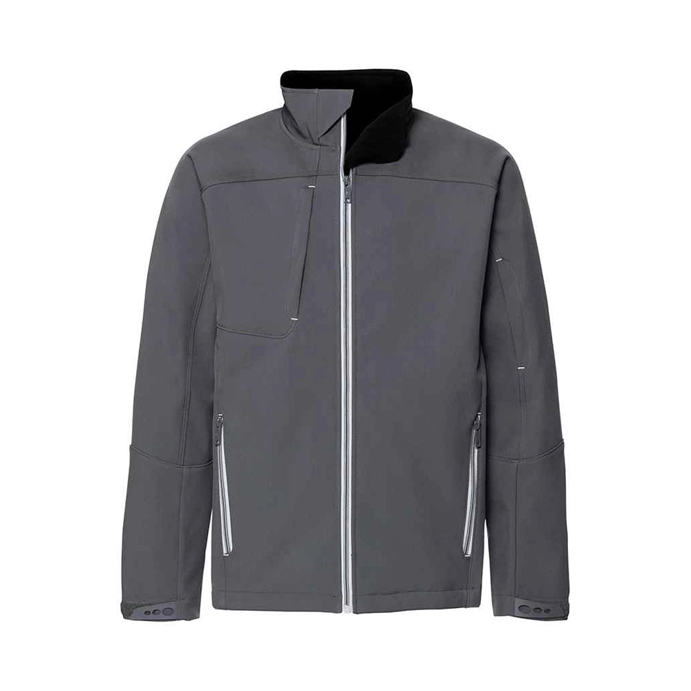A front view of a Russell Bionic Soft Shell Jacket