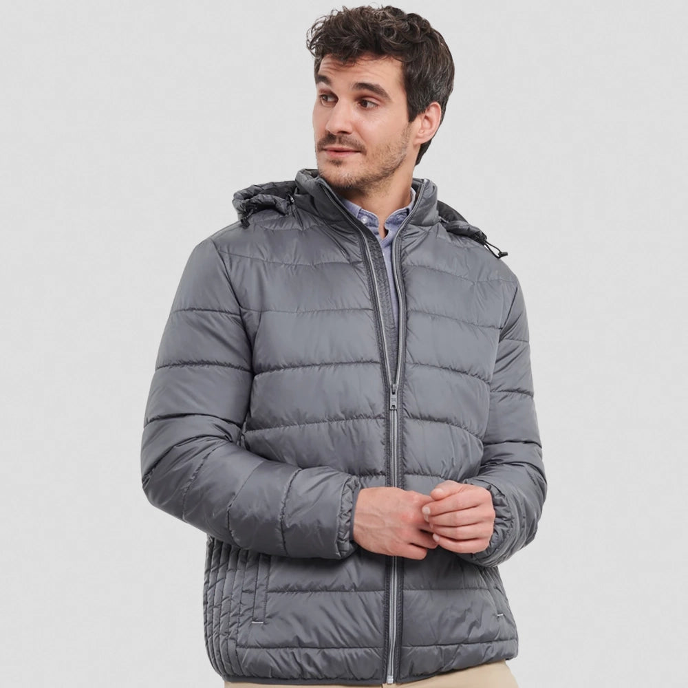Russell Hooded Nano Padded Jacket