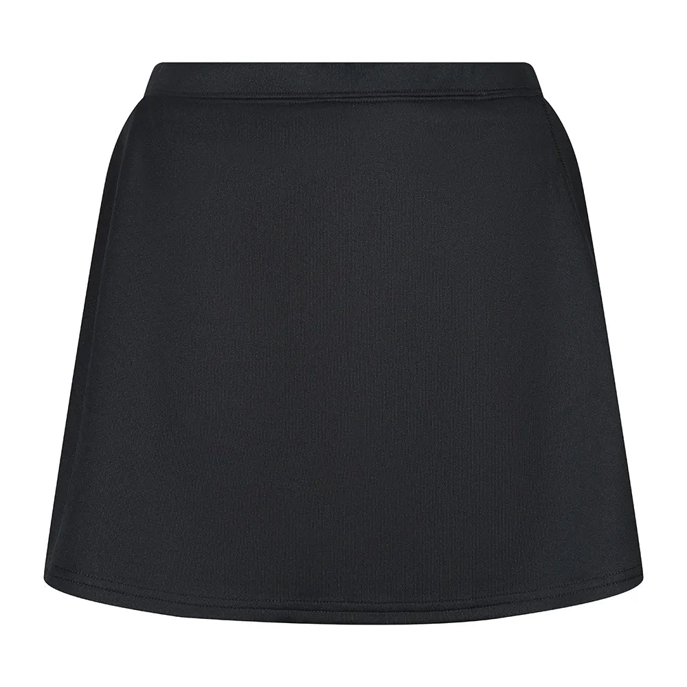 front view of Premium Skort black