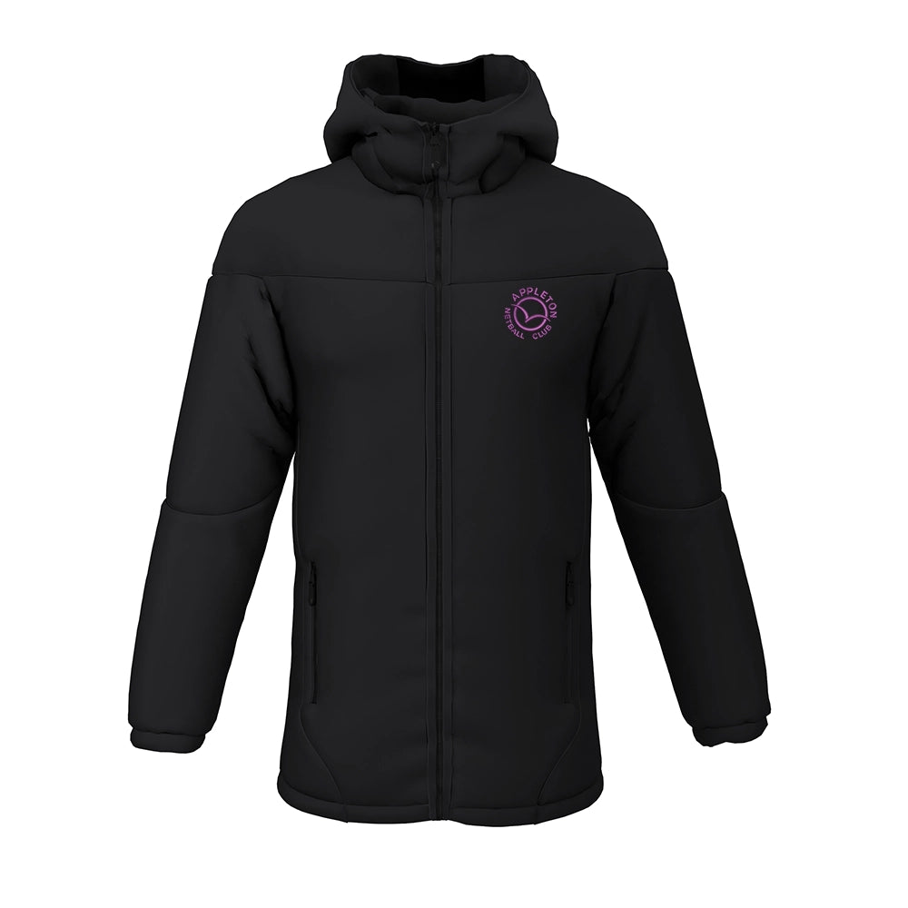 front view of Appleton Netball Thermal Jacket - Adult
