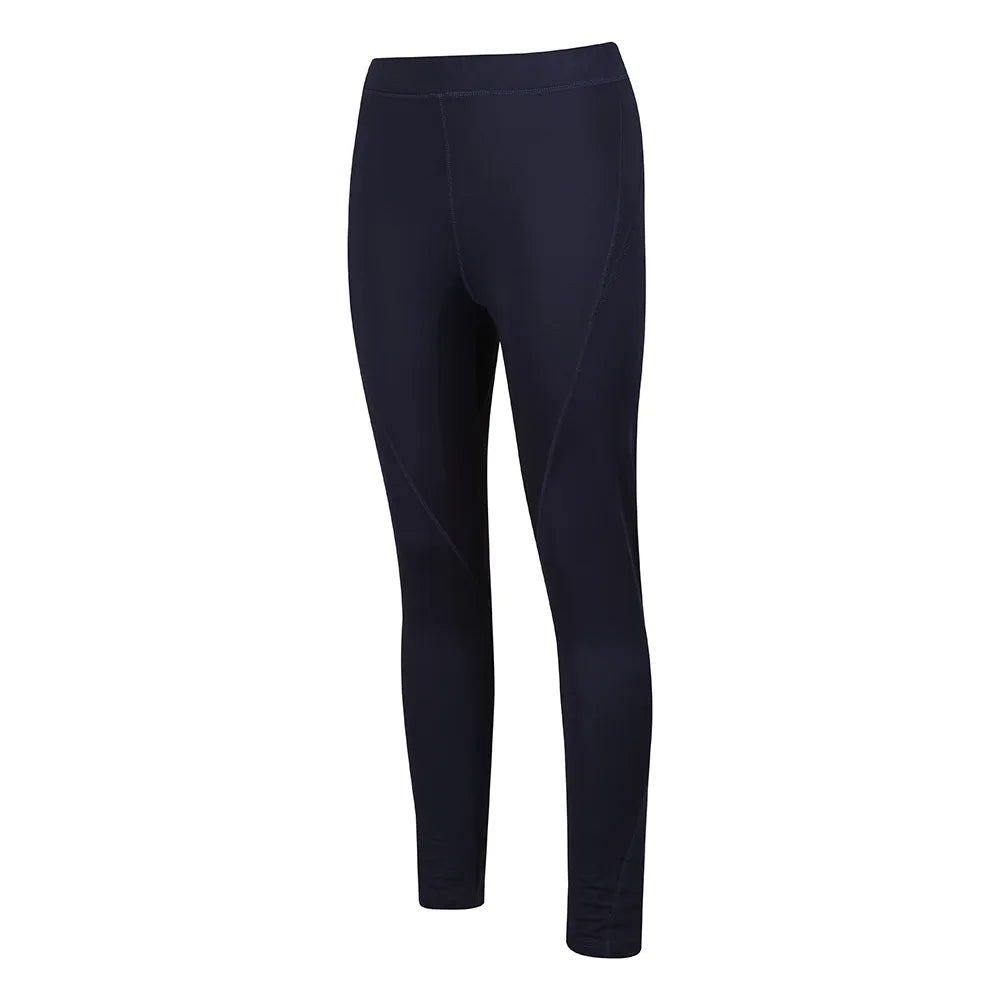 front side view of Women's Power Stretch Legging navy
