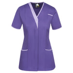 purple / lilac 8200 Tonia V Neck Ladies Tunic