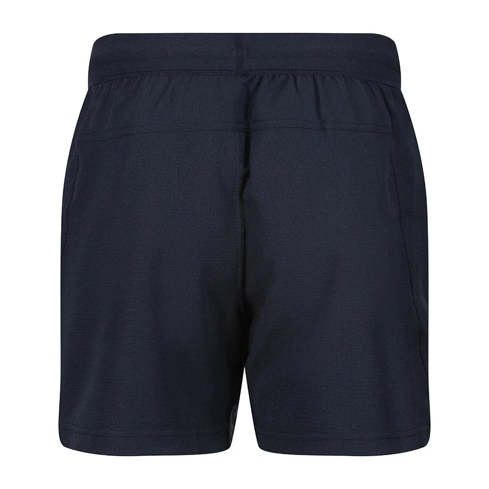 back view of Impact Rugby Short navy