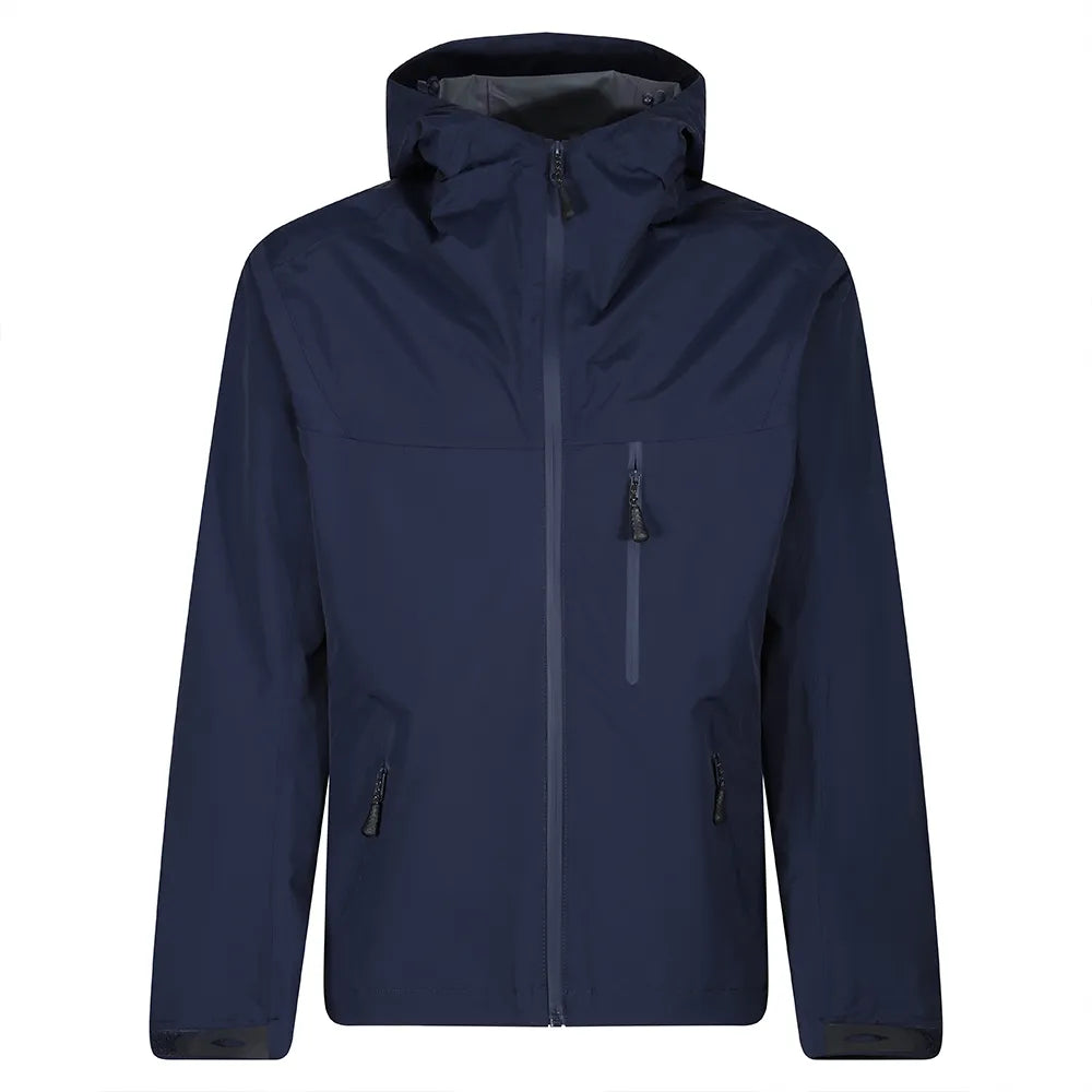 front view of Technical Waterproof Jacket navy
