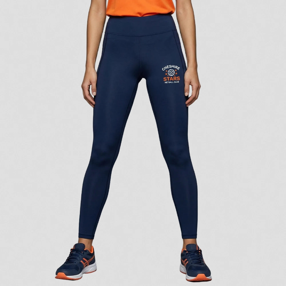 Cheshire Stars Netball Club Academy Legging – Adult