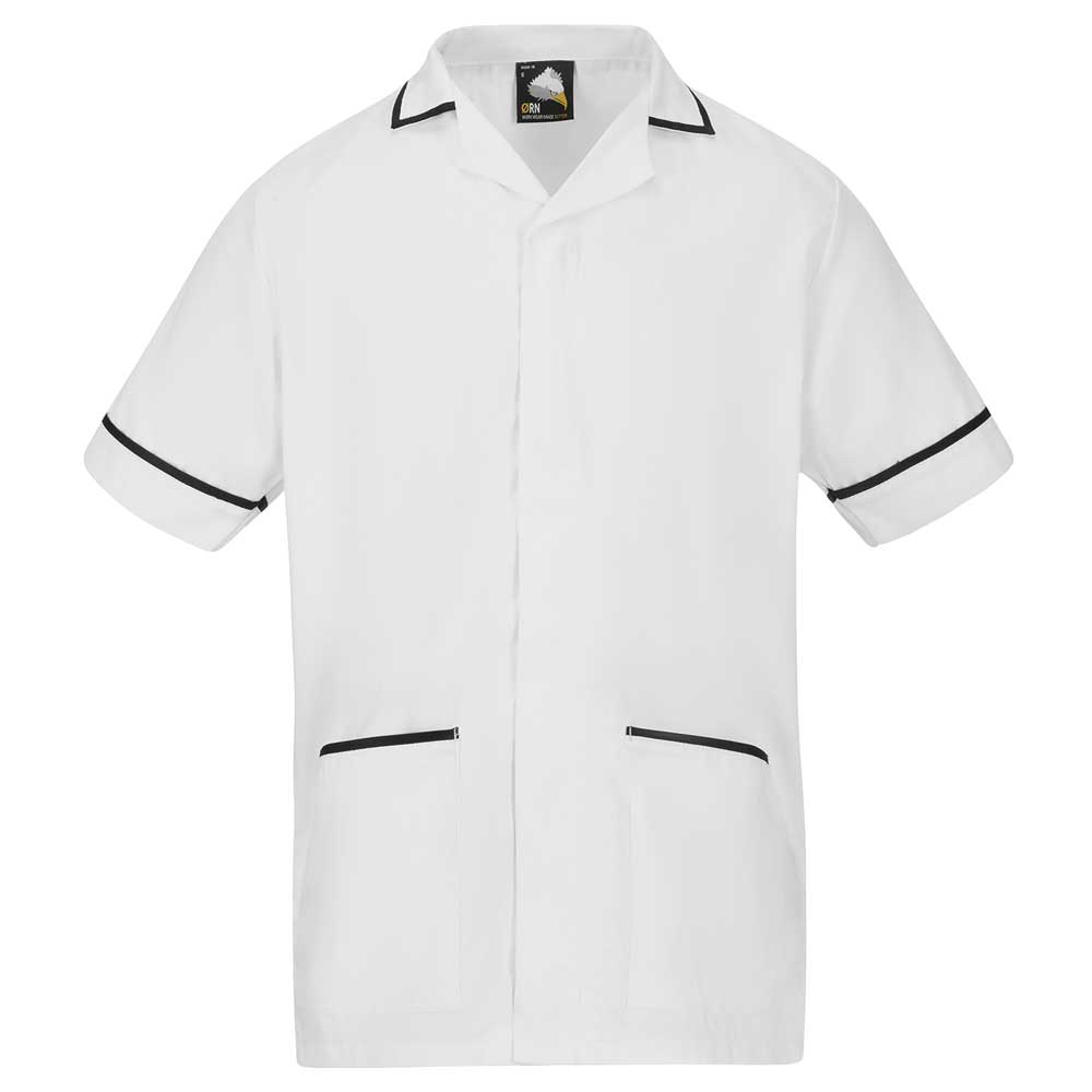 8500 Darwin Male Tunic (White) - Buccaneer Group