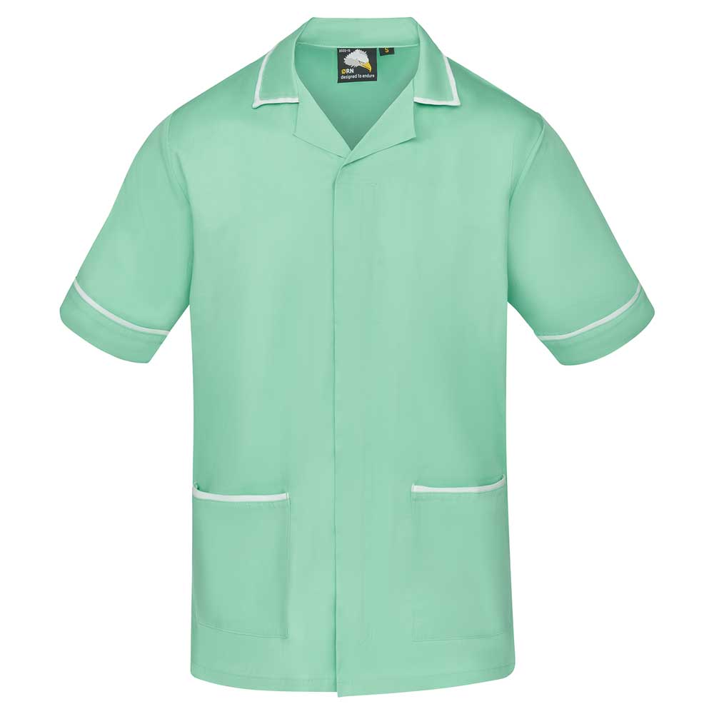 8500 Darwin Male Tunic eau de nil/white