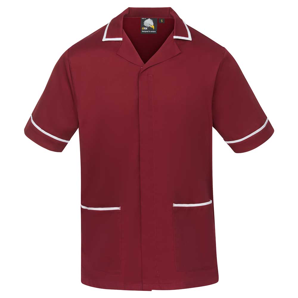 8500 Darwin Male Tunic maroon/white