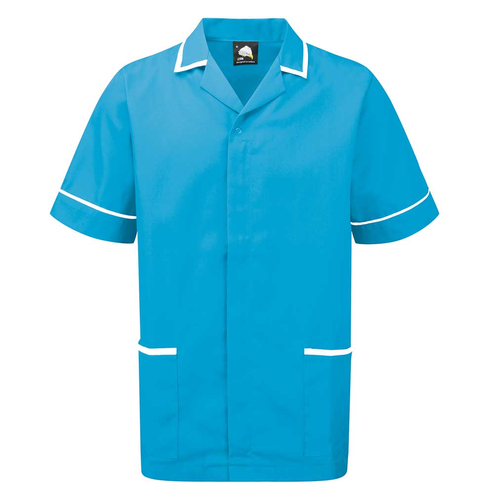 8500 Darwin Male Tunic teal/white