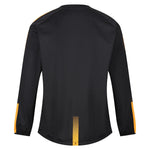 back view of Edge Pro Contact Top black/amber