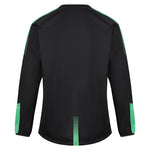 back view of Edge Pro Contact Top black/emerald